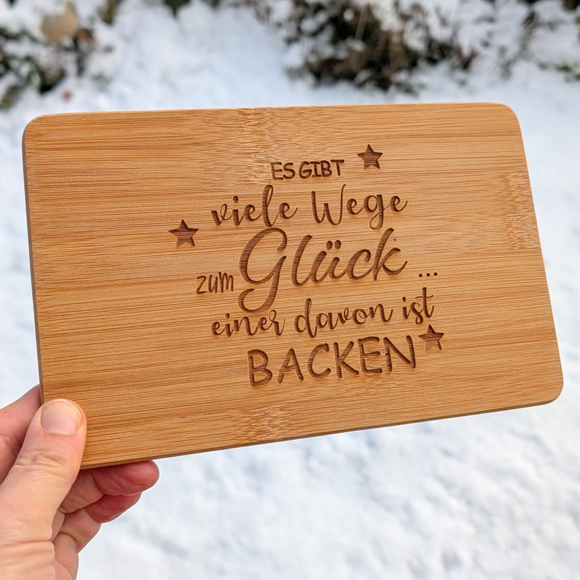 Frühstücksbrettchen Backen