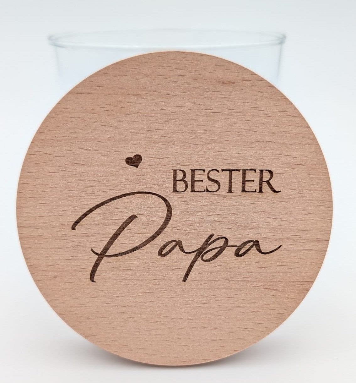 Naschglas Bester Papa Geschenk Vatertag, Geburtstag