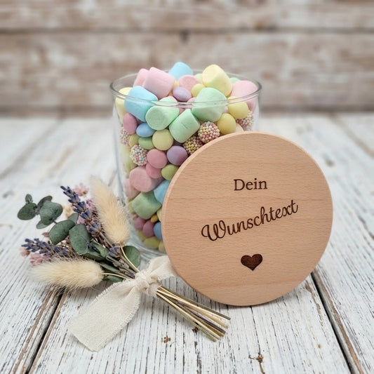 Vorratsglas Wunschgravur classic – personalisiert mit eigenem Text | Geschenk