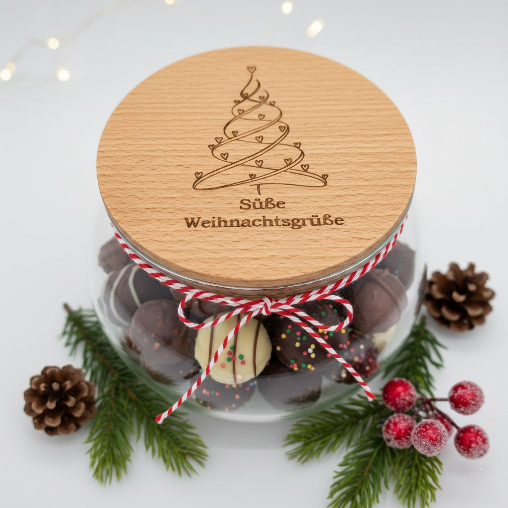 Vorratsglas Glas Süße Weihnachten