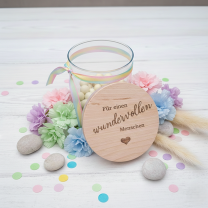 Vorratsglas Wundervoller Mensch